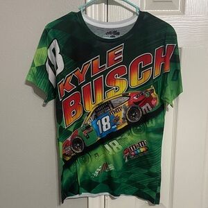 M&M'S Kyle Busch Kids Racing T-Shirt - Green